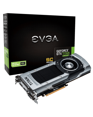 EVGA GeForce GTX TITAN BLACK Superclocked G Sync Support